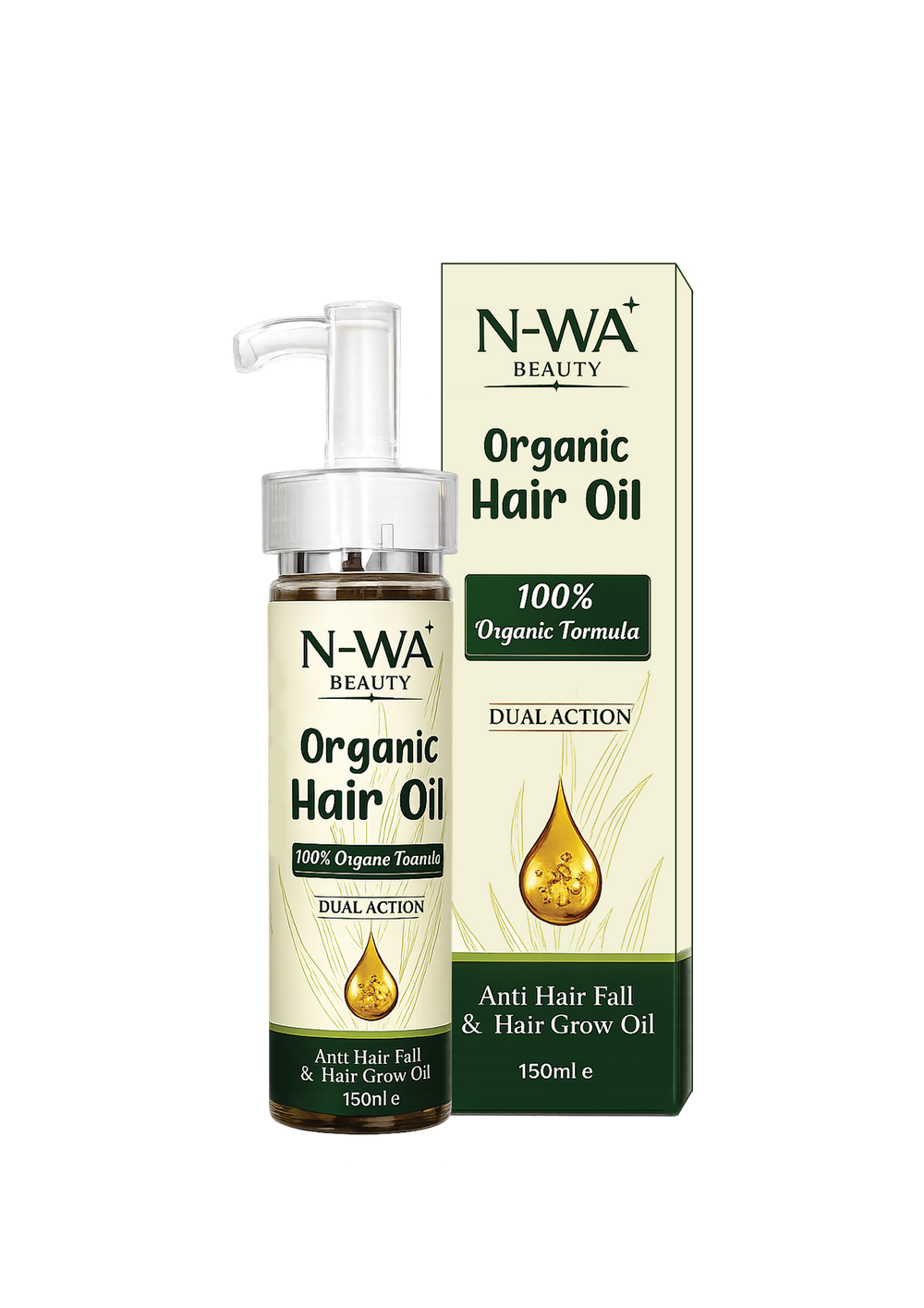NWA Organic Hair Growth Oil — 150ml
